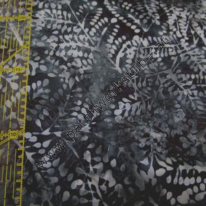 Bali Batik: Schwarz-Grau